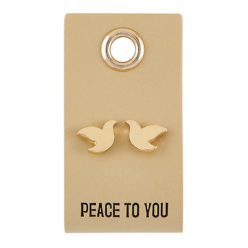 DOVE OF PEACE POST EARRINGS – Iona My Heart